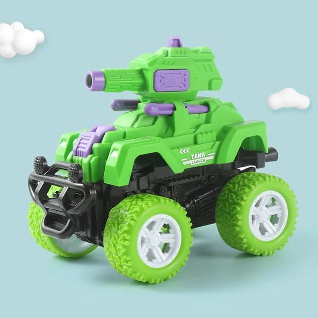 مدل تانک چرخ دار جدید کودکان با قابلیت پرتاب توپ