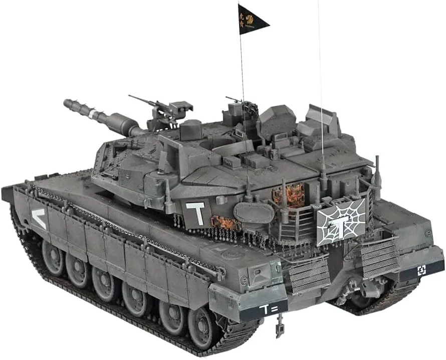 مدل تانک جنگی اصلی مرکاوا در مقیاس 1/16 و 1/10 مدل RC RTR 6617 (16 استاندارد RTR)