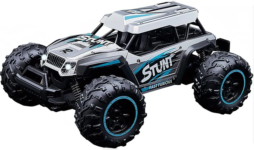 مدل ماشین باگی صخره نوردی آفرود با کنترل از راه دور (آبی، 2.4 گیگاهرتز)