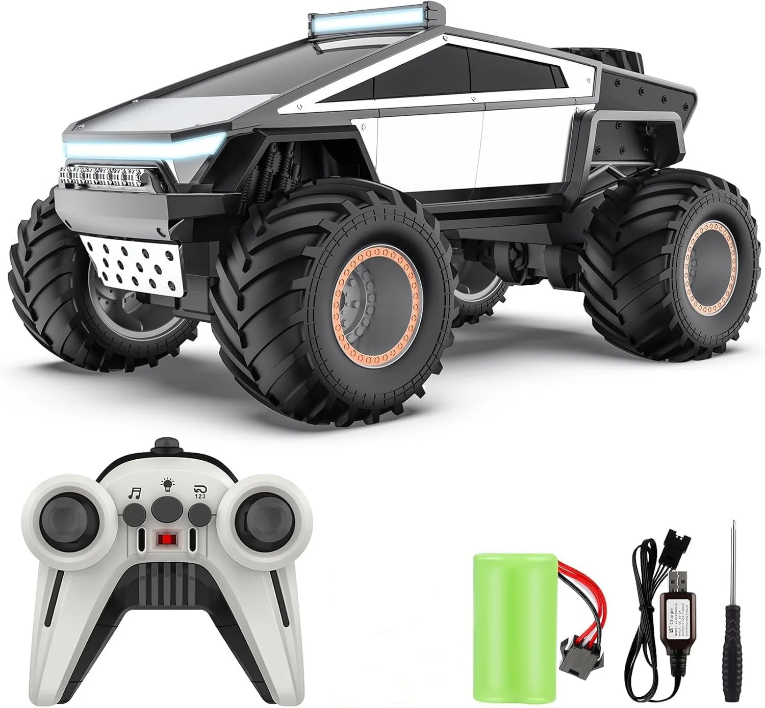 ماشین کنترلی سایبرتراک، ماشین کنترلی سایبری بزرگ مقیاس 1:12، ماشین اسباب بازی آفرود 4WD با فرکانس 2.4 گیگاهرتز برای پسران