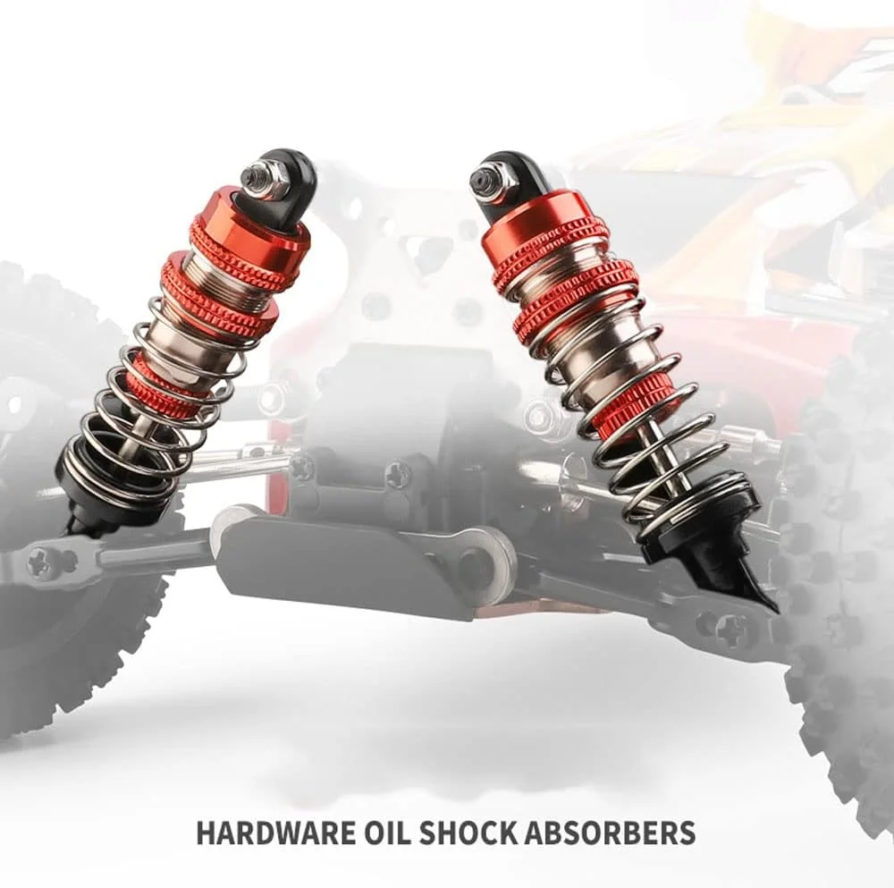 خودروی کنترلی ویلی 1:14 جدید با موتور براشلس، سرعت فوق العاده بالا 75 کیلومتر بر ساعت، مدل آلیاژی خودروی آفرود کنترلی