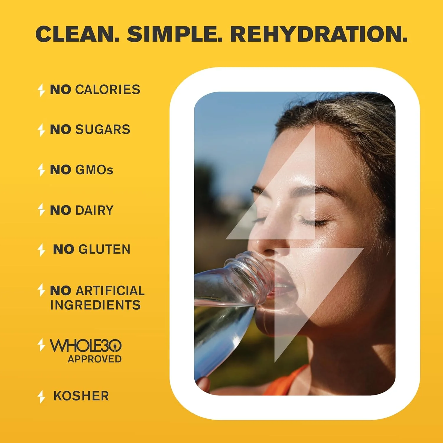 مکمل الکترولیت بدون قند LyteShow برای آبرسانی - 50 عدد تک نفره - حاوی زینک، منیزیم و پتاسیم برای آبرسانی سریع، تمرین، ریکاوری عضلات، تقویت سیستم ایمنی - وگان، بدون گلوتن مکمل الکترولیت بدون قند LyteShow برای آبرسانی - 50 عدد تک نفره - حاوی زینک، منیزیم و پتاسیم برای آبرسانی سریع، تمرین، ریکاوری عضلات، تقویت سیستم ایمنی - وگان، بدون گلوتن