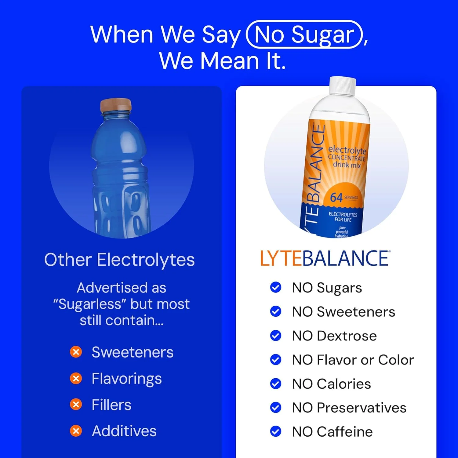 محلول الکترولیت متعادل کننده لایت - 64 سروینگ. حداکثر الکترولیت در هر سروینگ. بدون هیچ افزودنی. 3 برابر پتاسیم + منیزیم و سدیم. آبرسانی شخصی سازی شده برای هر بدن. محلول الکترولیت متعادل کننده لایت - 64 سروینگ. حداکثر الکترولیت در هر سروینگ. بدون هیچ افزودنی. 3 برابر پتاسیم + منیزیم و سدیم. آبرسانی شخصی سازی شده برای هر بدن.