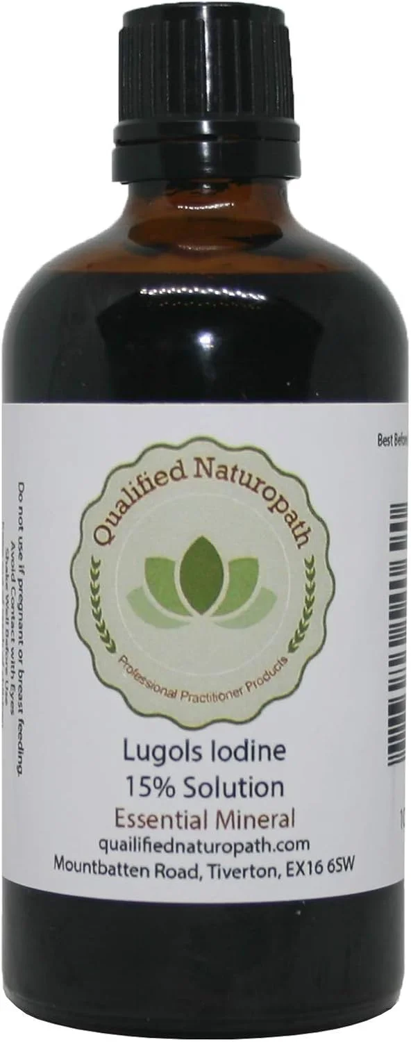 محلول ید لوگول 15% - 100 میلی لیتر - همراه با قطره چکان