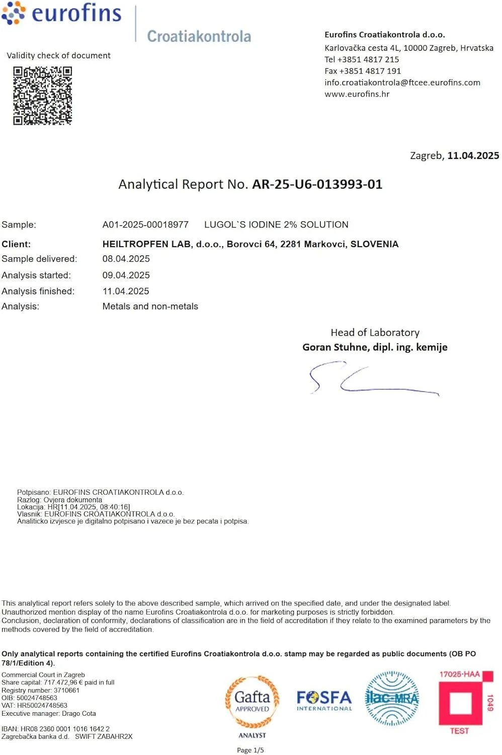 محلول ید لوگول | 100 میلی لیتر - 3.4 اونس | فرمول مایع 6% | ساخته شده با 2% ید و 4% یدید پتاسیم | Heiltropfen® محلول ید لوگول | 100 میلی لیتر - 3.4 اونس | فرمول مایع 6% | ساخته شده با 2% ید و 4% یدید پتاسیم | Heiltropfen®