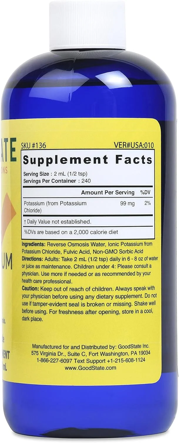 گود استیت - پتاسیم مایع یونی 732، 473 میلی لیتر، 173995 گود استیت - پتاسیم مایع یونی 732، 473 میلی لیتر، 173995