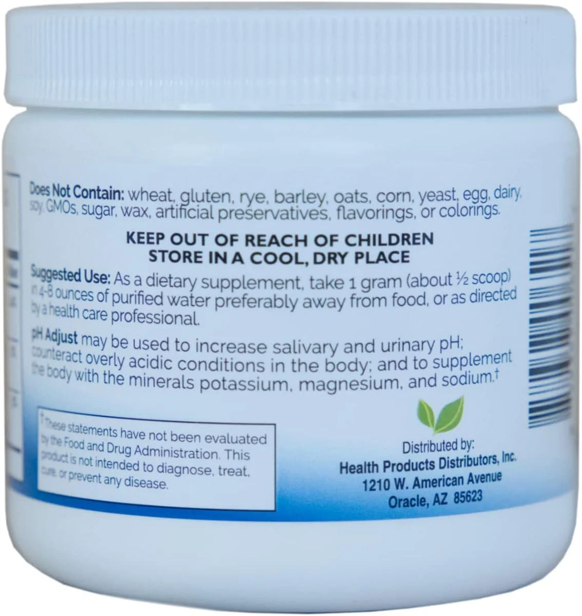 فرمول تنظیم کننده pH قلیایی | قلیایی کننده با بی کربنات پتاسیم و سدیم و کربنات منیزیم | تعادل سریع سطوح pH | طعم خوب | پودر ریز با کاربری آسان | 250 گرم