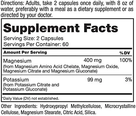 مکمل های غذایی منیزیم پتاسیم روئکس، 120 عدد