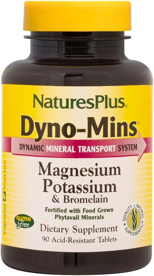قرص های منیزیم، پتاسیم و بروملین داینو-مینز نیچرز پلاس