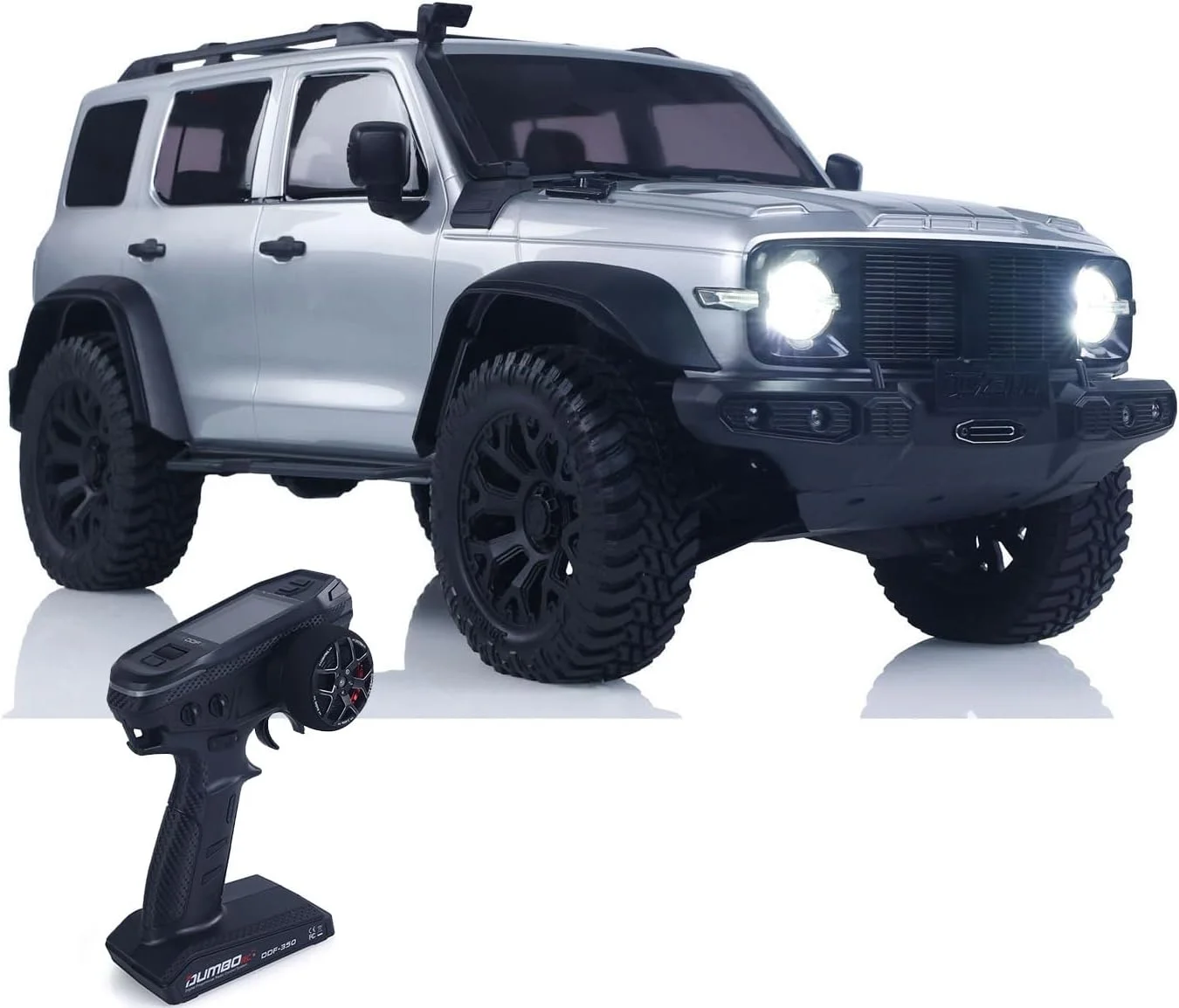 مدل پلاستیکی تانک 300 مسابقه‌ای، ماشین آرسی صخره‌نورد آفرود با کنترل از راه دور، موتور براش 775 و اسپید کنترل 80 آمپر، مناسب برای سرگرمی