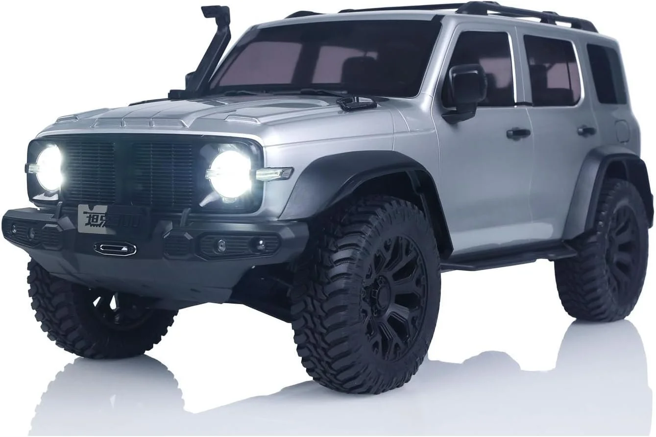 مدل پلاستیکی تانک 300 مسابقه‌ای، ماشین آرسی صخره‌نورد آفرود با کنترل از راه دور، موتور براش 775 و اسپید کنترل 80 آمپر، مناسب برای سرگرمی