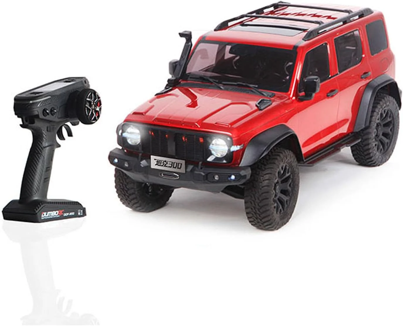 تیر اصلی فولادی 1.5 میلی‌متری، تانک 300 مقیاس 1/8، نسخه رقابتی، کرالر رادیو کنترلی، قفل اکسل، گیربکس فلزی 2 سرعته، مدل درجه سرگرمی برای سرگرمی