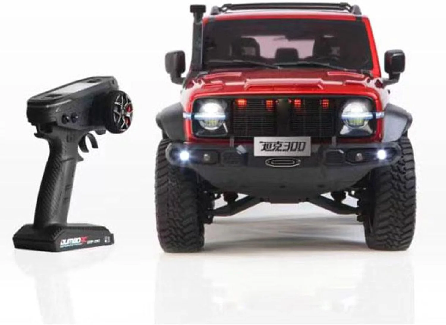 تیر اصلی فولادی 1.5 میلی‌متری، تانک 300 مقیاس 1/8، نسخه رقابتی، کرالر رادیو کنترلی، قفل اکسل، گیربکس فلزی 2 سرعته، مدل درجه سرگرمی برای سرگرمی