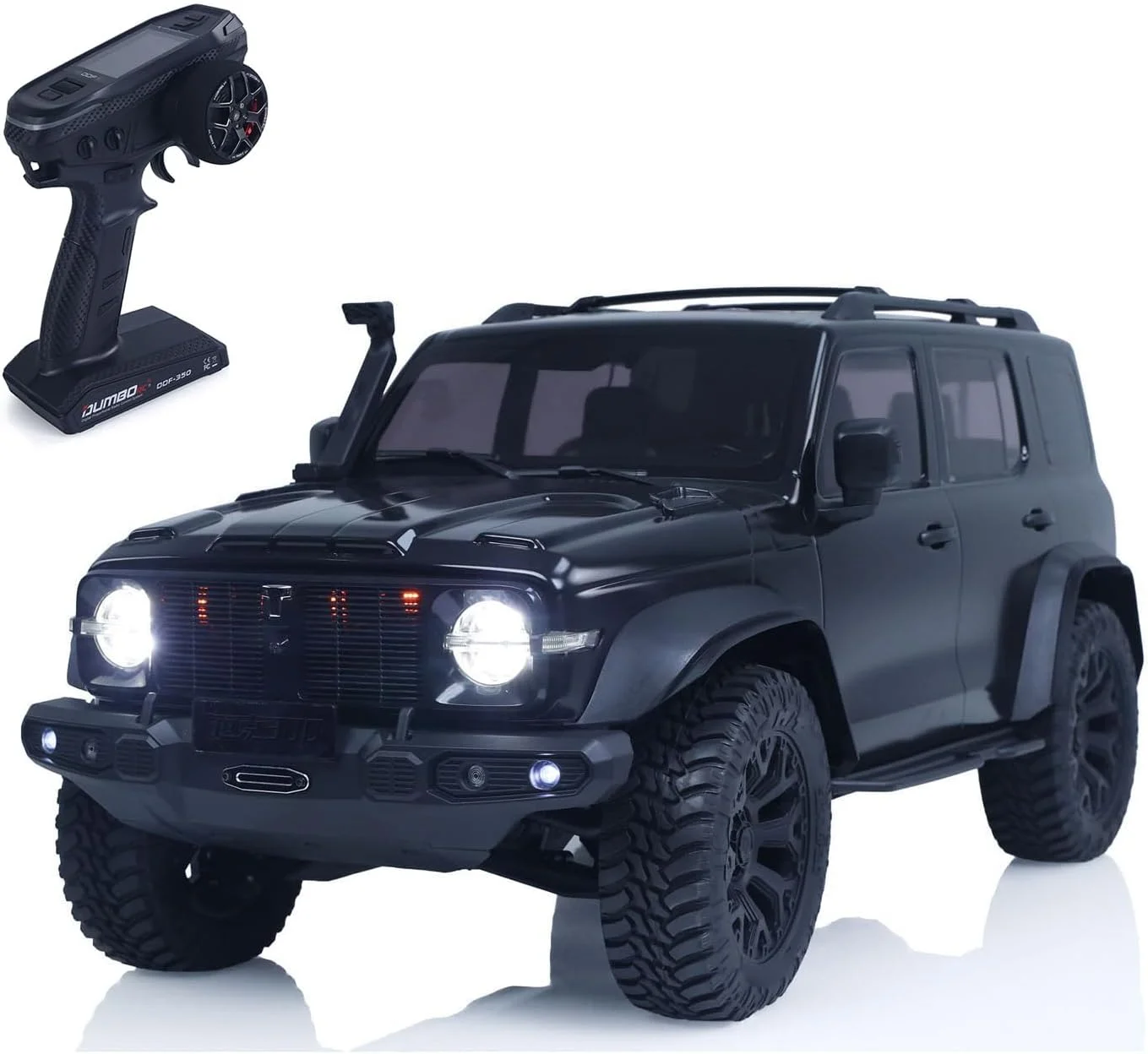 ماشین کنترلی صخره نورد Tank300، مقیاس 1/8، چهار چرخ متحرک، دو حالت رانندگی، ماشین الکتریکی، کنترل از راه دور، مناسب برای آفرود و سرگرمی