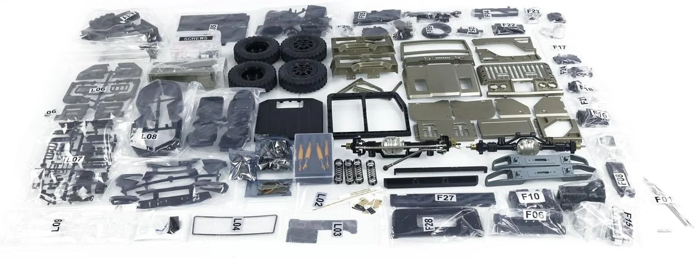 خودروی آرسی آفرود فلزی CNC مدل Tw-715 مقیاس 1:10 مناسب سرگرمی