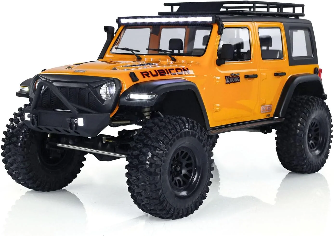 ماشین کنترلی صخره نورد YIKONG YK4082 V3 مقیاس 1/8، سیستم روشنایی، مدل حرفه ای