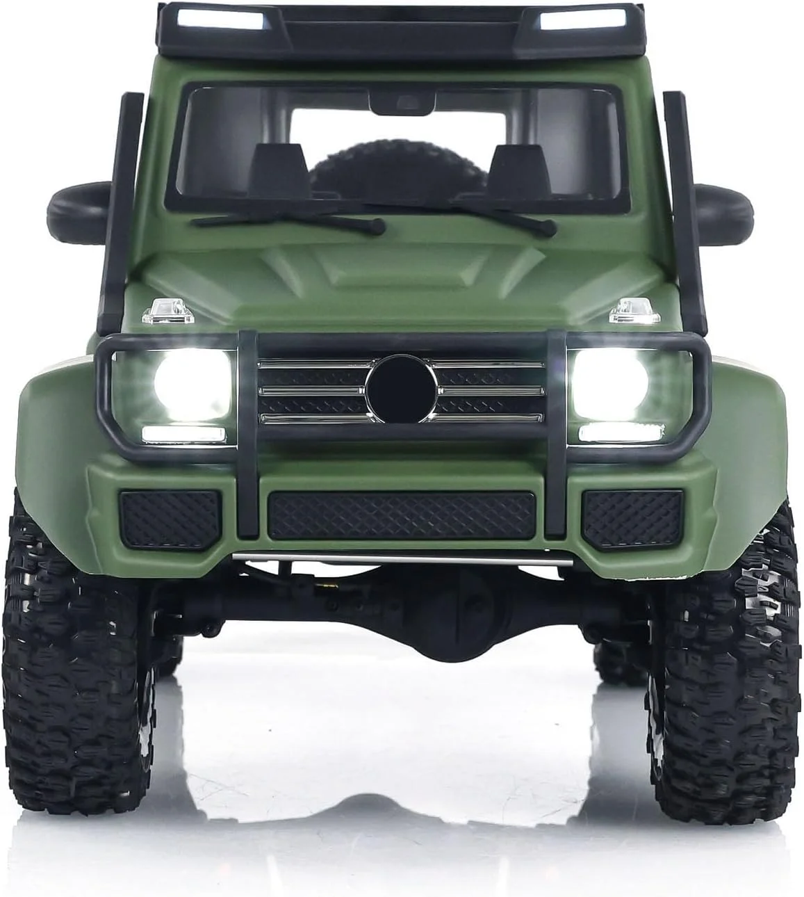 ماشین خزنده کنترلی از راه دور YIKONG 4x4 1/10 مدل YK4106PRO 4WD 11CH، سیستم روشنایی خودروهای آفرود، مدل درجه سرگرمی برای بزرگسالان