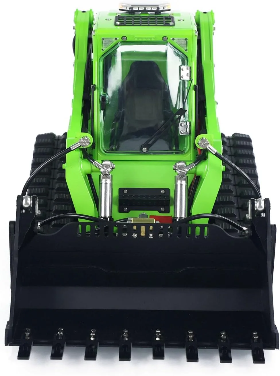 لودر لِسو Aoue LT5 Bobcat RC هیدرولیک با مقیاس 1/14، جاروی برقی، رادیو I6S، باتری، مدل RTR ماشین ساختمانی کنترلی