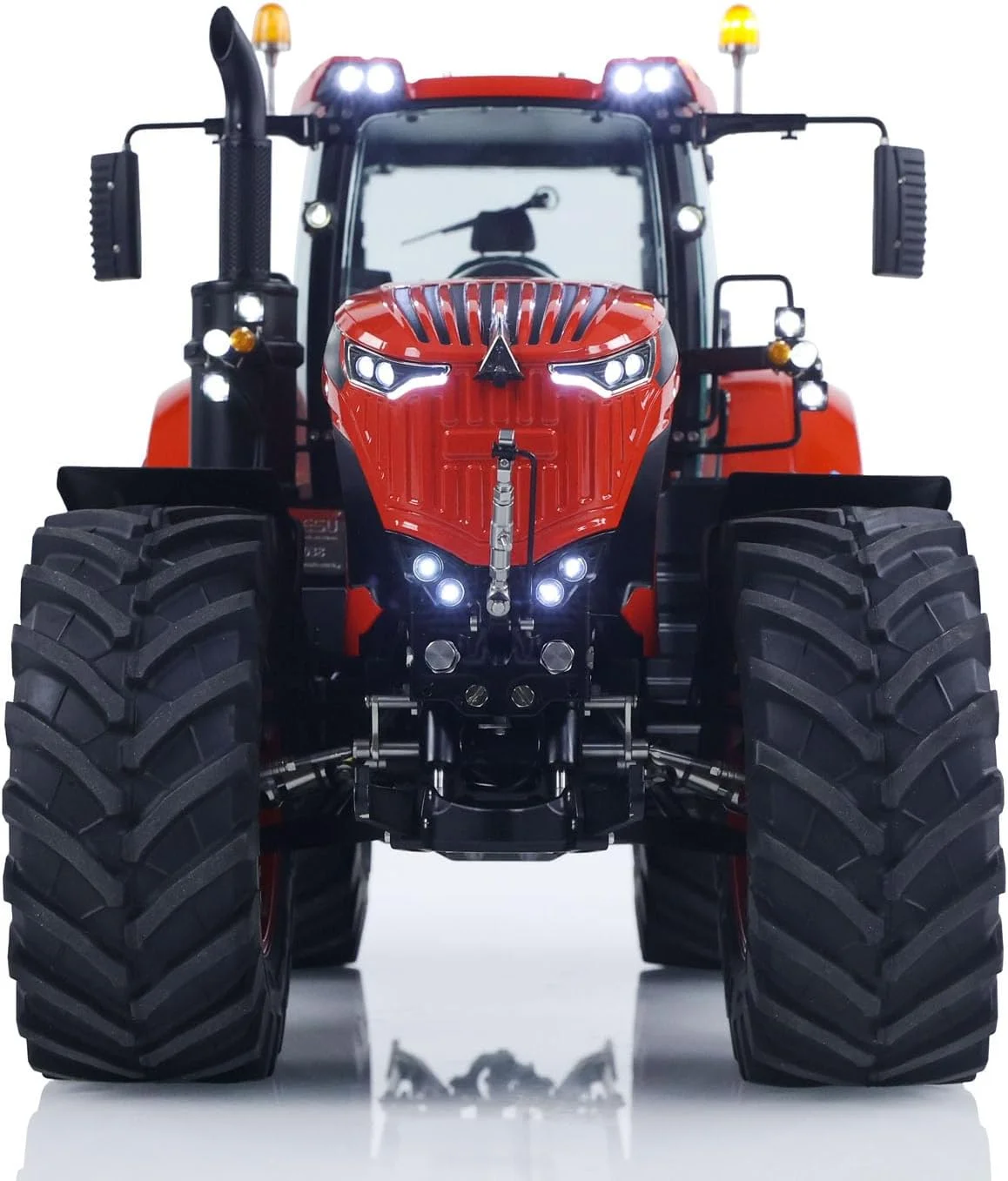 مدل تراکتور هیدرولیک فلزی LESU 4x4 1/14 RTR مدل AOUE 1050 کامیون مزرعه رادیویی کنترل از راه دور با شبیه سازی دود و صدا مدل سطح مبتدی PL18EV Lite