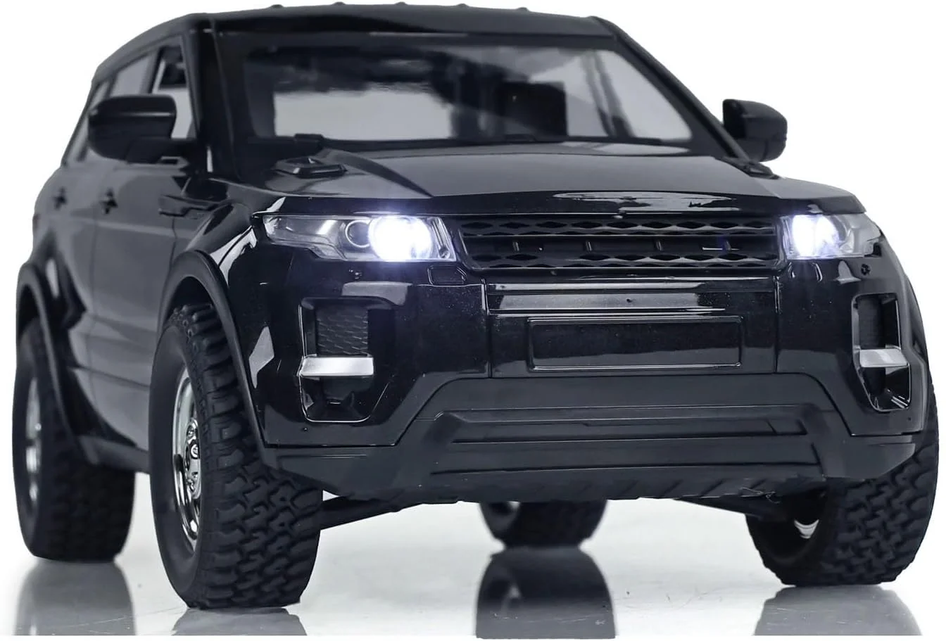 ماشین آرسی خزنده 4X4 با مقیاس 1/14، کنترل بی‌سیم، مدل خودروهای آفرود LDRC LD1299 موتور سروو ESC (مشکی)