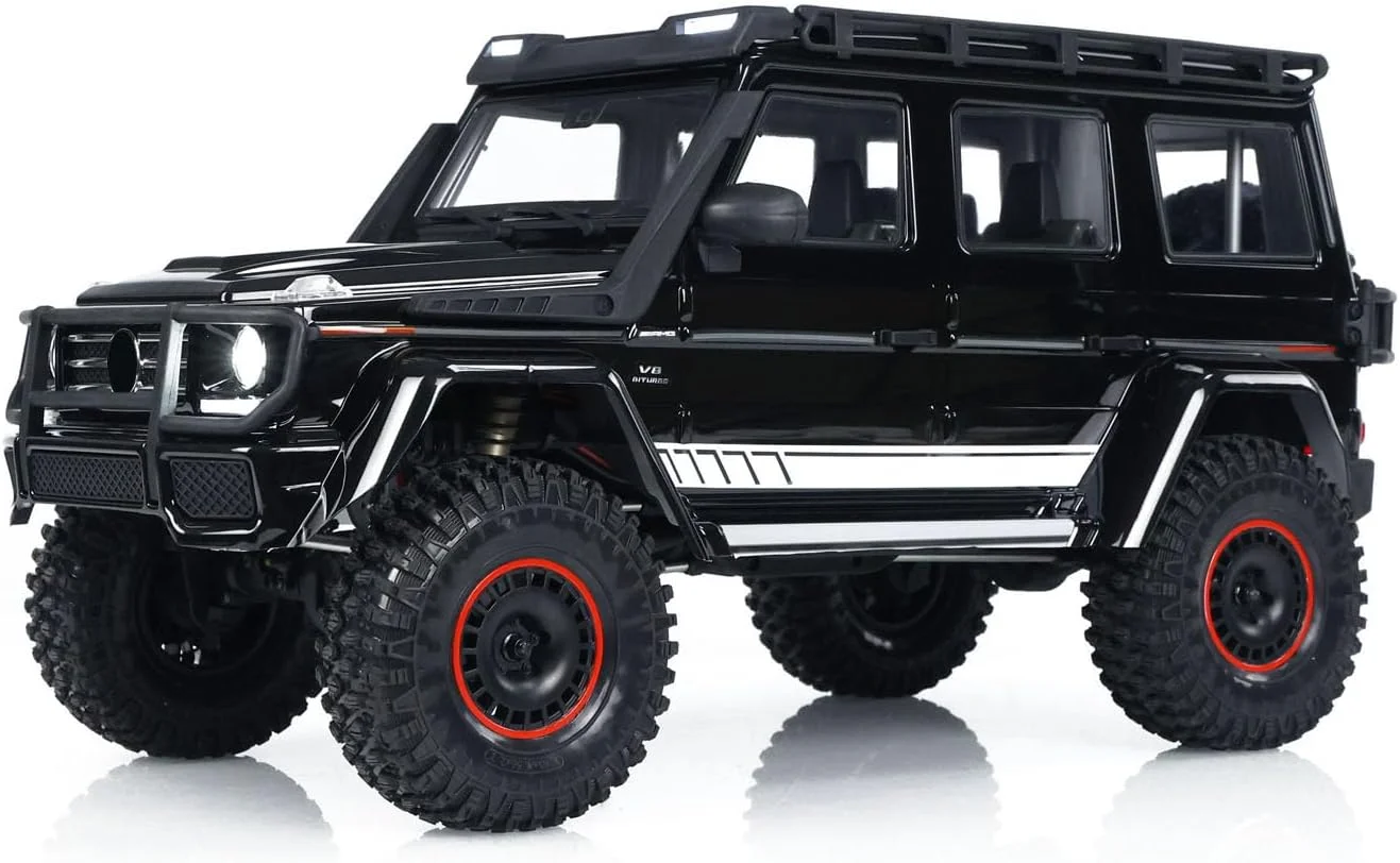 ماشین خزنده کنترلی از راه دور YIKONG مدل YK4106 PRO 4WD 4x4 مقیاس 1/10، خودروهای آفرود، مدل حرفه‌ای برای بزرگسالان