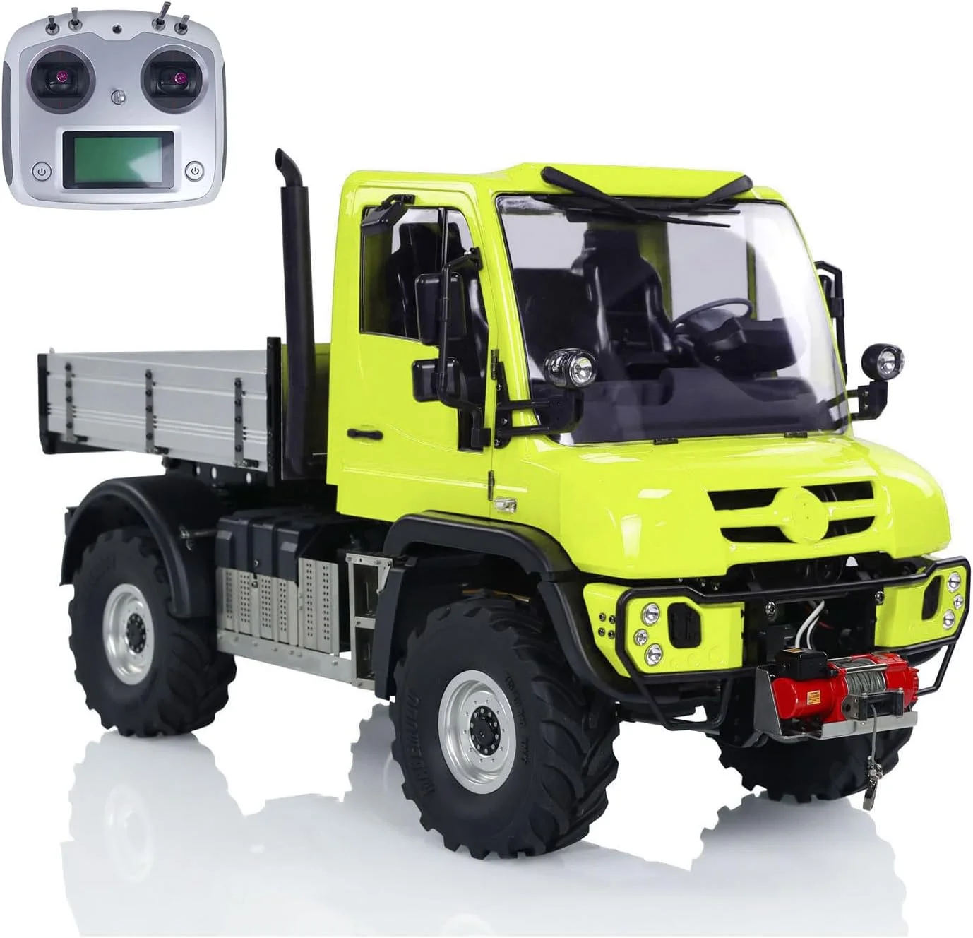 ماشین کنترلی صخره نورد 4X4 4WD مدل U423، مقیاس 1/10، مناسب برای سرگرمی بزرگسالان، دارای وینچ و چراغ