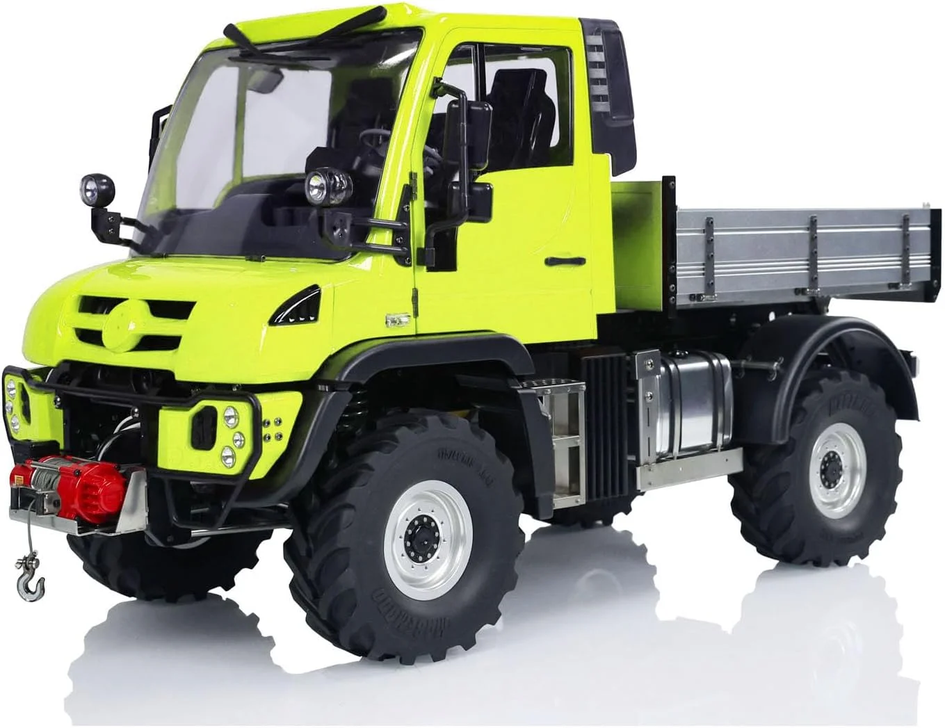 ماشین کنترلی صخره نورد 4X4 4WD مدل U423، مقیاس 1/10، مناسب برای سرگرمی بزرگسالان، دارای وینچ و چراغ