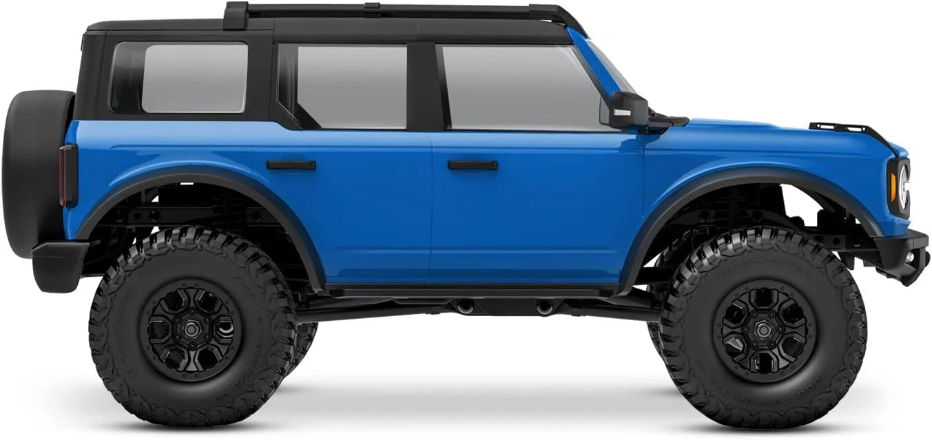 Traxxas TRX97074-1BLUE TRX-4m فورد برونکو 4x4، آبی، RTR شامل باتری/شارژر
