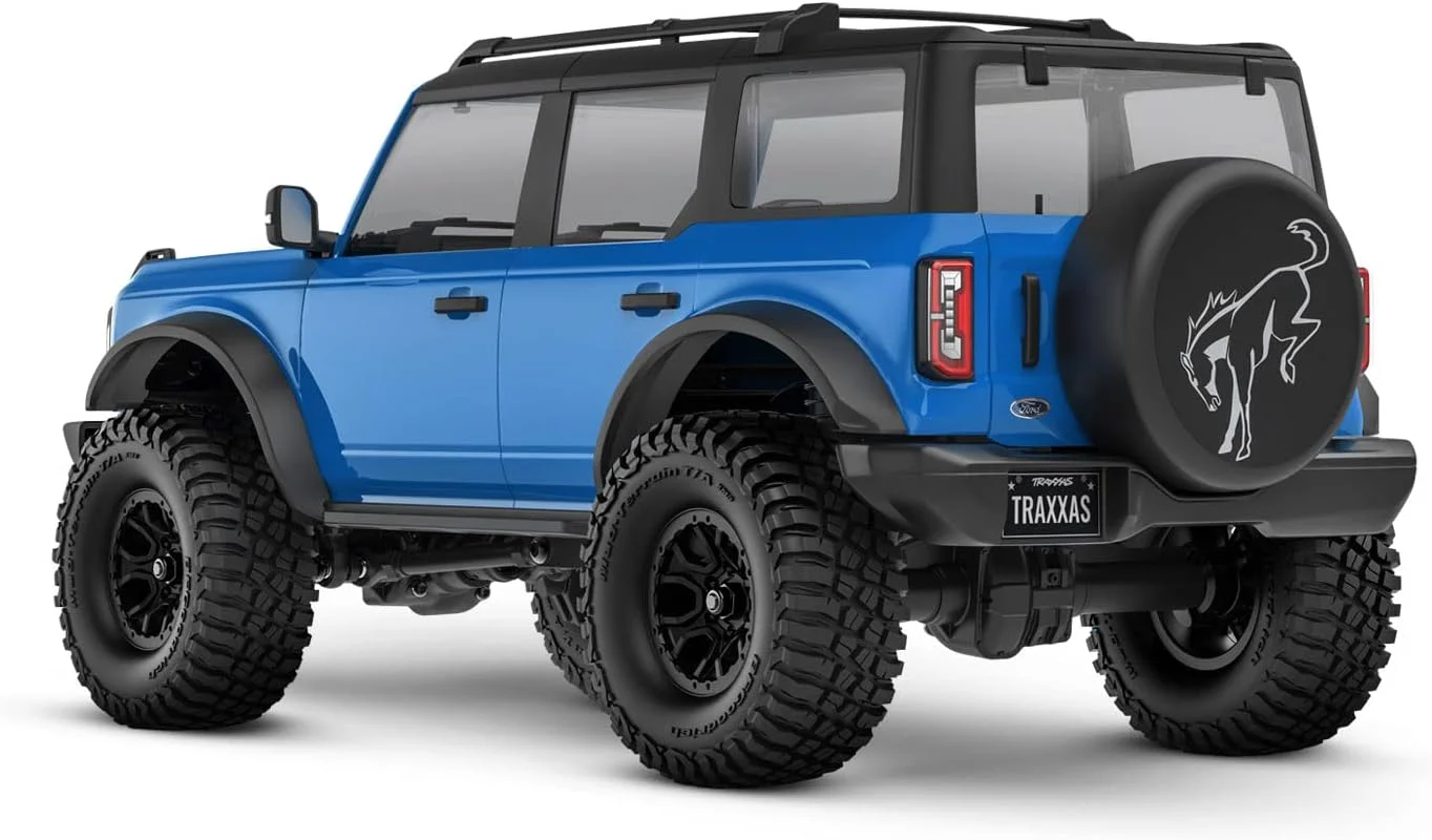 Traxxas TRX97074-1BLUE TRX-4m فورد برونکو 4x4، آبی، RTR شامل باتری/شارژر
