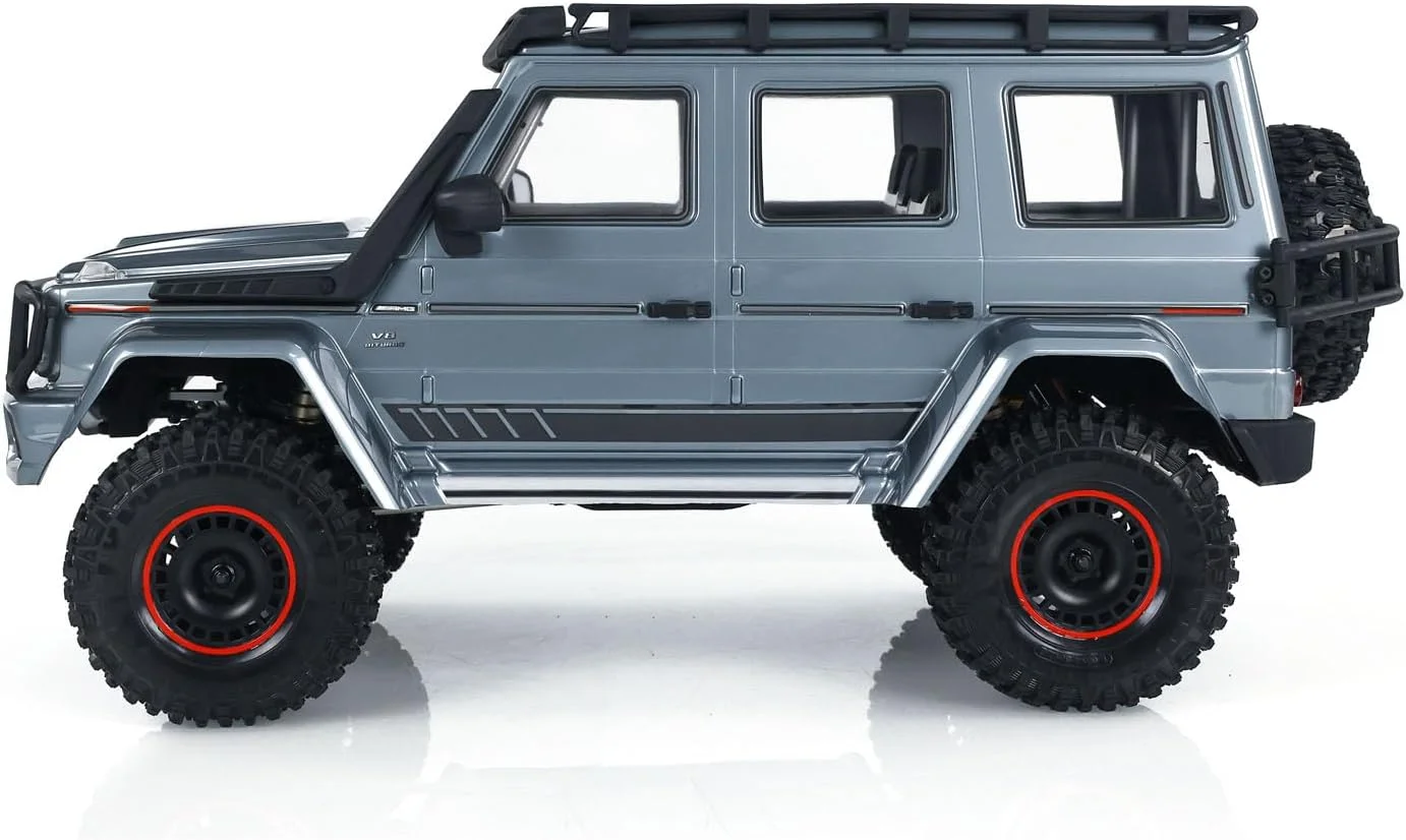 خودروی آفرود کنترلی 4WD با مقیاس 1:10 YIKONG YK4106PRO، ماشین خزنده صخره نورد رادیویی، موتور براشلس 11 کاناله، مدل درجه سرگرمی خودروهای آفرود برای بزرگسالان