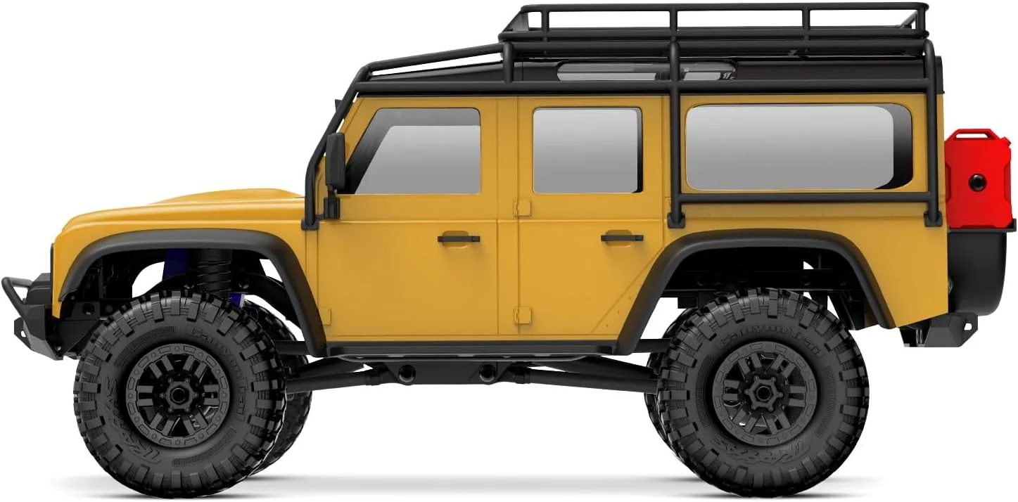 ماشین کنترلی Traxxas TRX-4M مقیاس 1/18 مدل Land Rover Defender 4WD Trail Tan