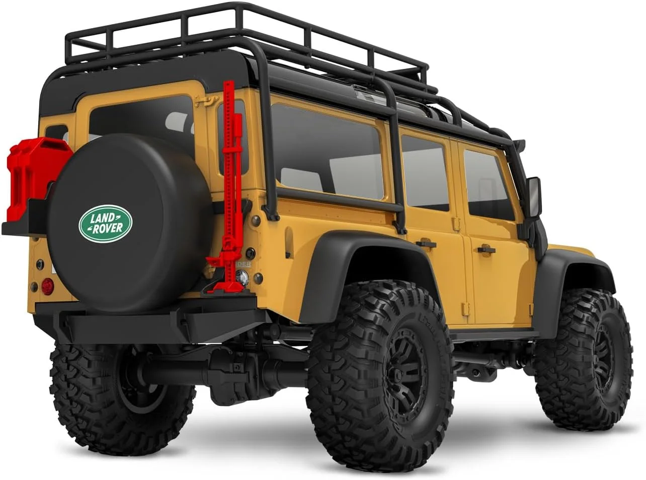 ماشین کنترلی Traxxas TRX-4M مقیاس 1/18 مدل Land Rover Defender 4WD Trail Tan