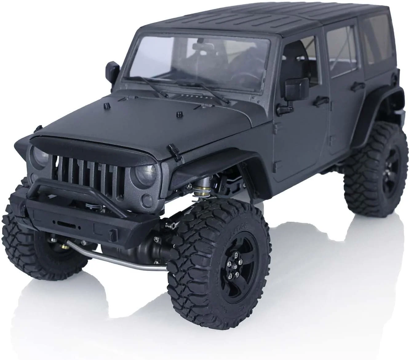 کیت ماشین آرسی خزنده کاپو CUB2 JK مقیاس 1/18، شاسی فلزی، گیربکس 2 سرعته و دیفرانسیل مناسب برای سرگرمی