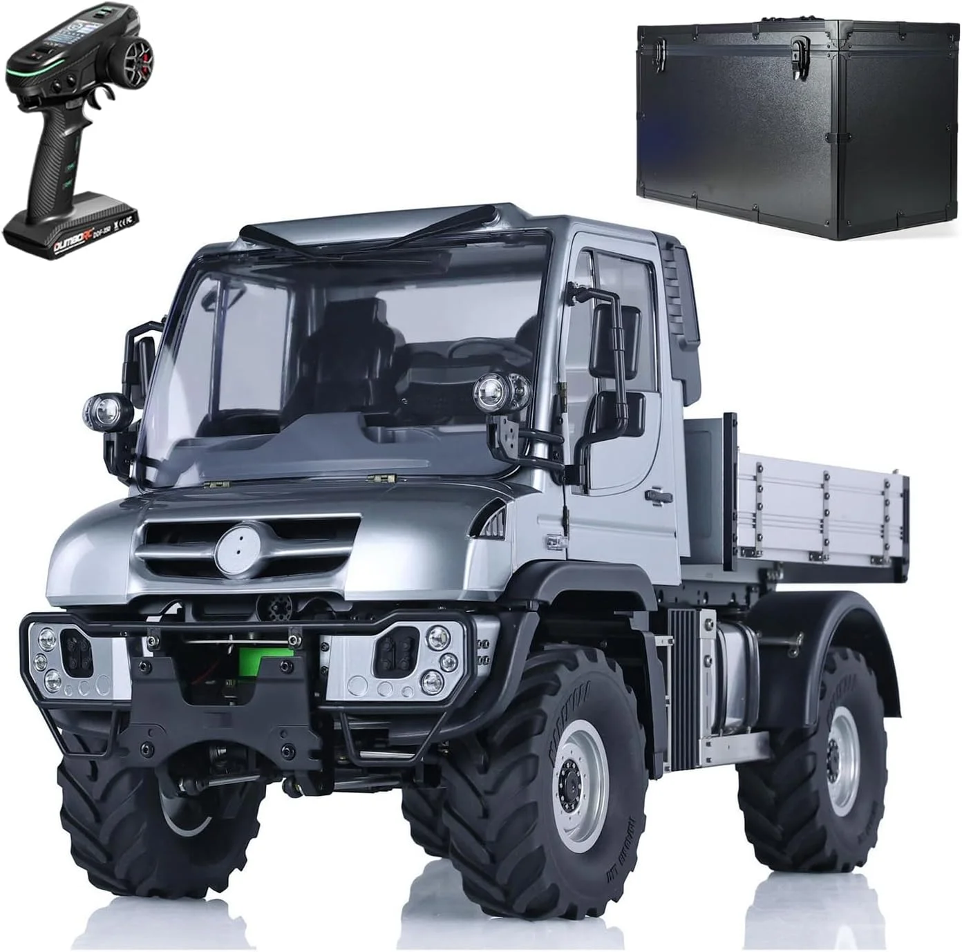 ماشین صخره نورد آرسی مدل یونی U423 4X4 در مقیاس 1/10، دارای گیربکس 2 سرعته، ماشین آفرود کنترل از راه دور با وینچ، نور، صدا و موتور براش 540 مناسب فضای باز