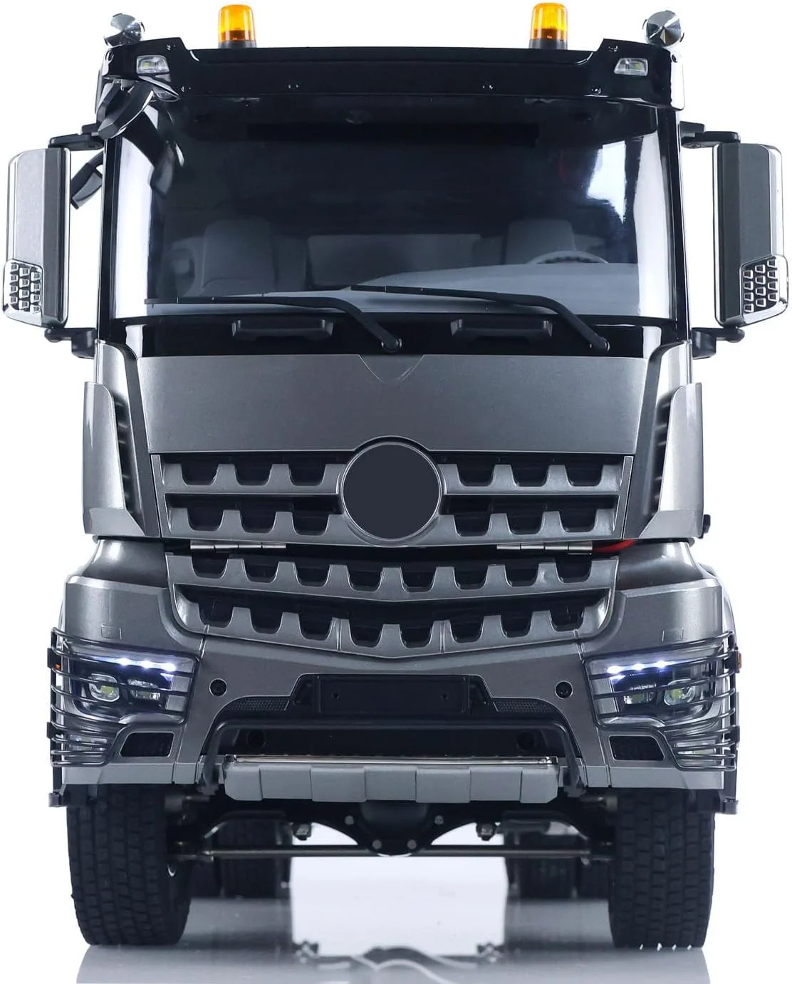 مدل شاسی فلزی RTR 1/14 RC کمپرسی هیدرولیک 2 سرعته کنترل از راه دور ماشین کمپرسی 3 محور بدون قفل دیفرانسیل رادیو باتری مدل درجه سرگرمی