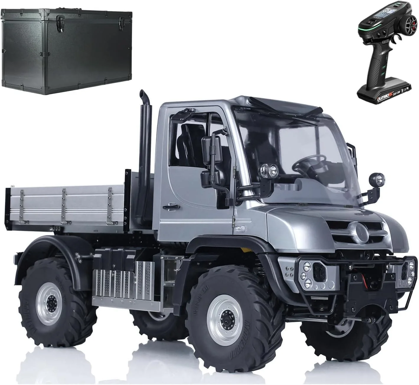 ماشین صخره نورد آرسی مدل یونی U423 4X4 در مقیاس 1/10، دارای گیربکس 2 سرعته، ماشین آفرود کنترل از راه دور با وینچ، نور، صدا و موتور براش 540 مناسب فضای باز