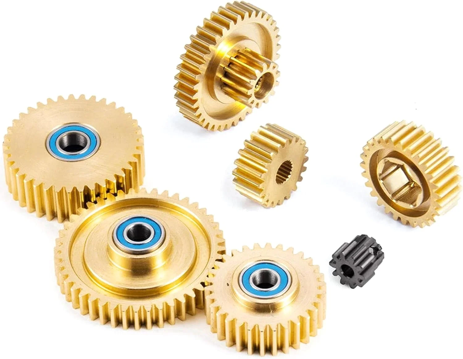 مجموعه چرخ دنده گیربکس برای کامیون تریلر تامیا 1/14 RC، قطعات ارتقاء جایگزین