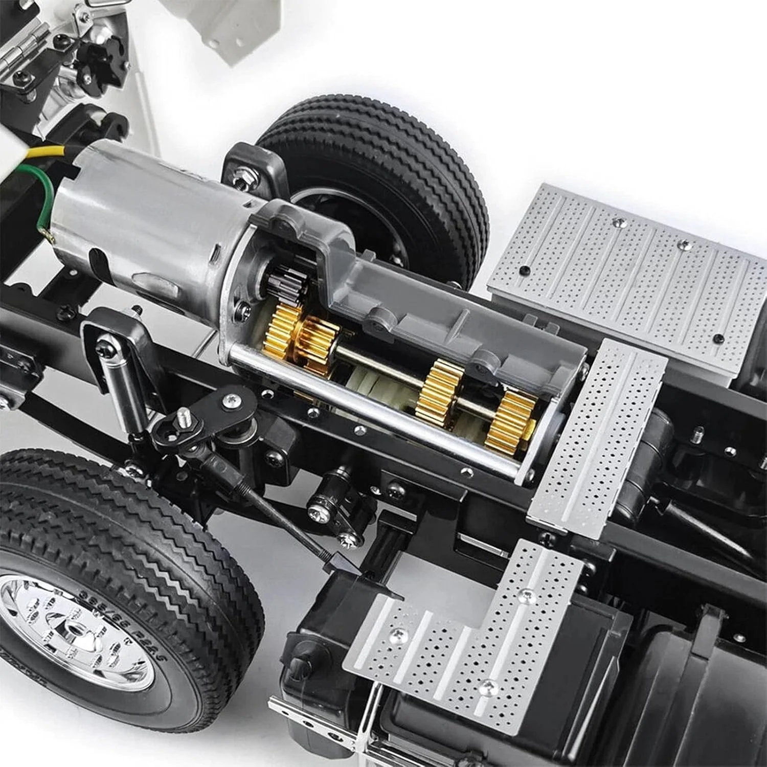 مجموعه چرخ دنده گیربکس برای کامیون تریلر تامیا 1/14 RC، قطعات ارتقاء جایگزین