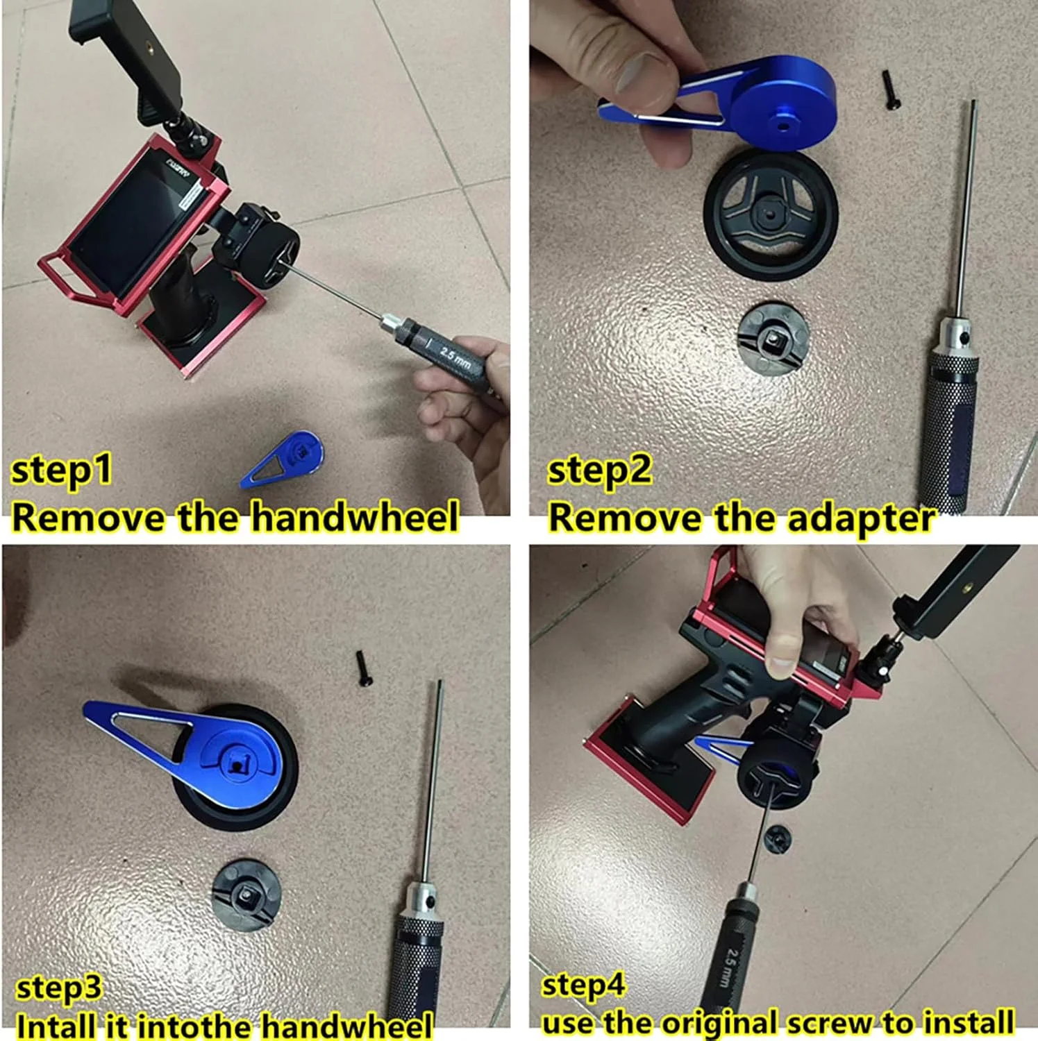 آداپتور کنترل یک دستی ماشه فرمان برای FlySky Noble NB4 Noble Lite/PRO