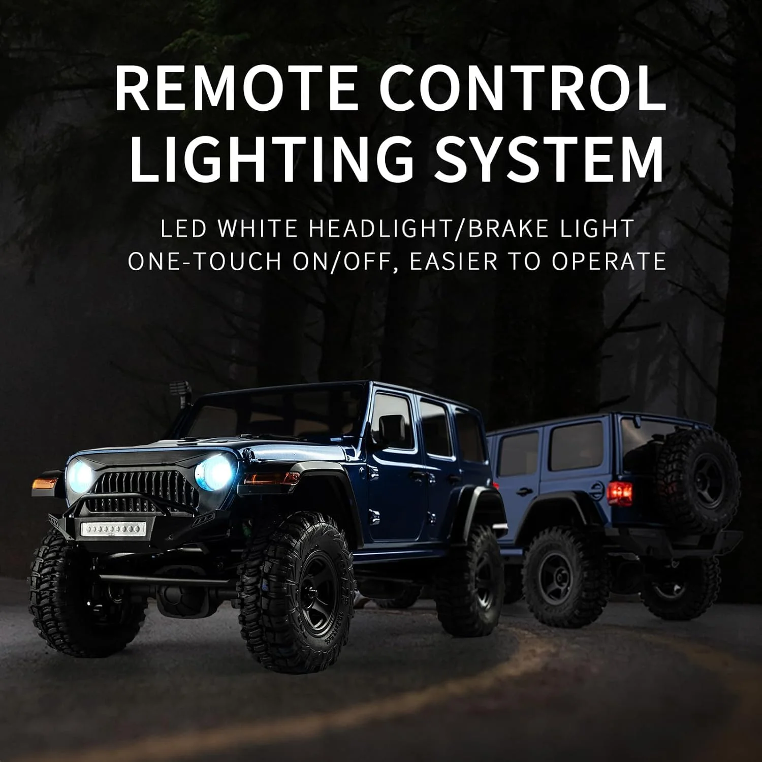 ماشین صخره نورد آرسی رعد و برق 1/18، ماشین آرسی آفرود 4X4، ضد آب و مناسب تمام سطوح برای بزرگسالان، RTR (قرمز)