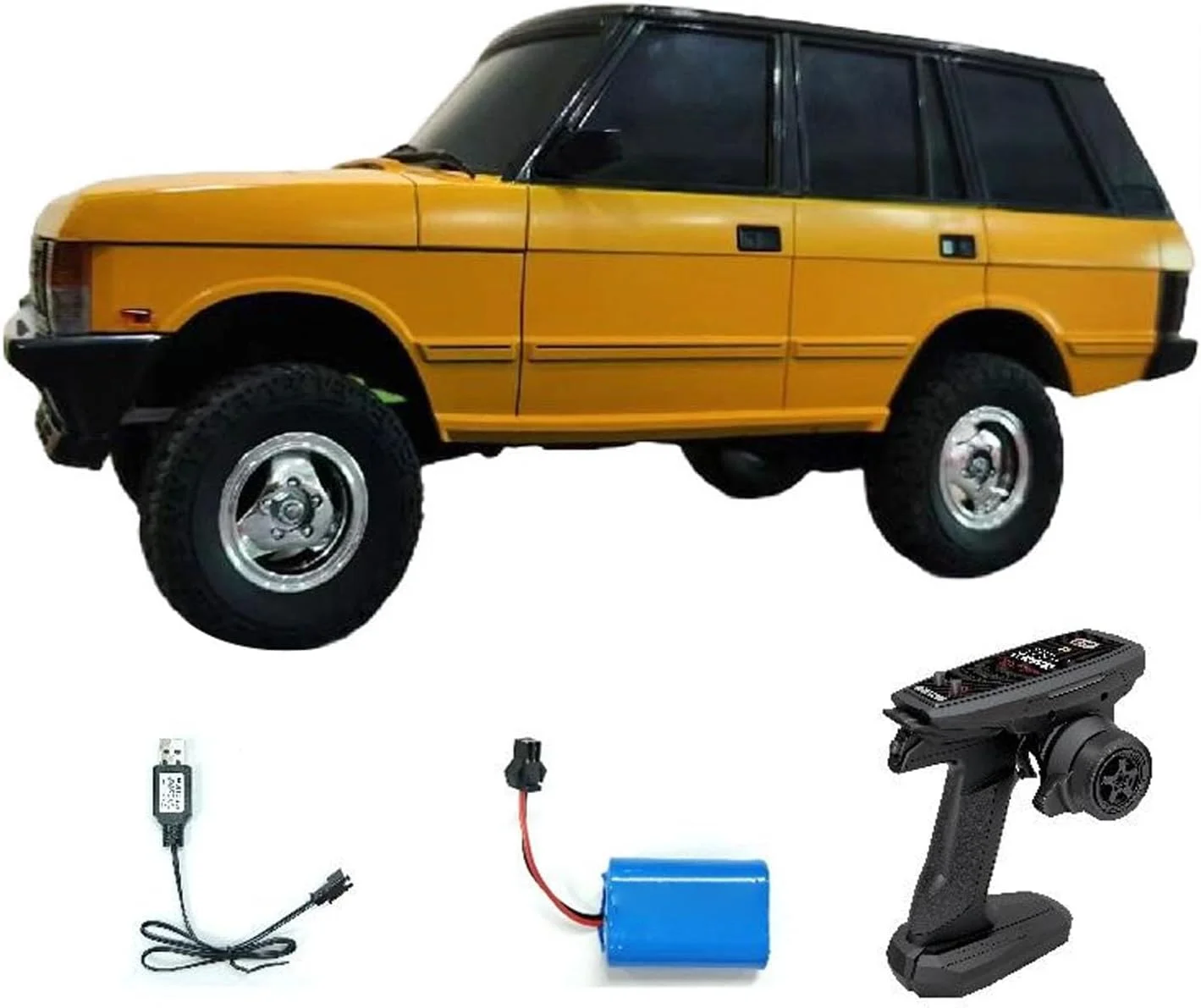 ماشین صخره نورد کنترلی توکان آرسی هابی مدل LDRC LD18401 با مقیاس 1/18، سیستم 4WD، موتور براش، ESC و سروو RTR مناسب فضای باز