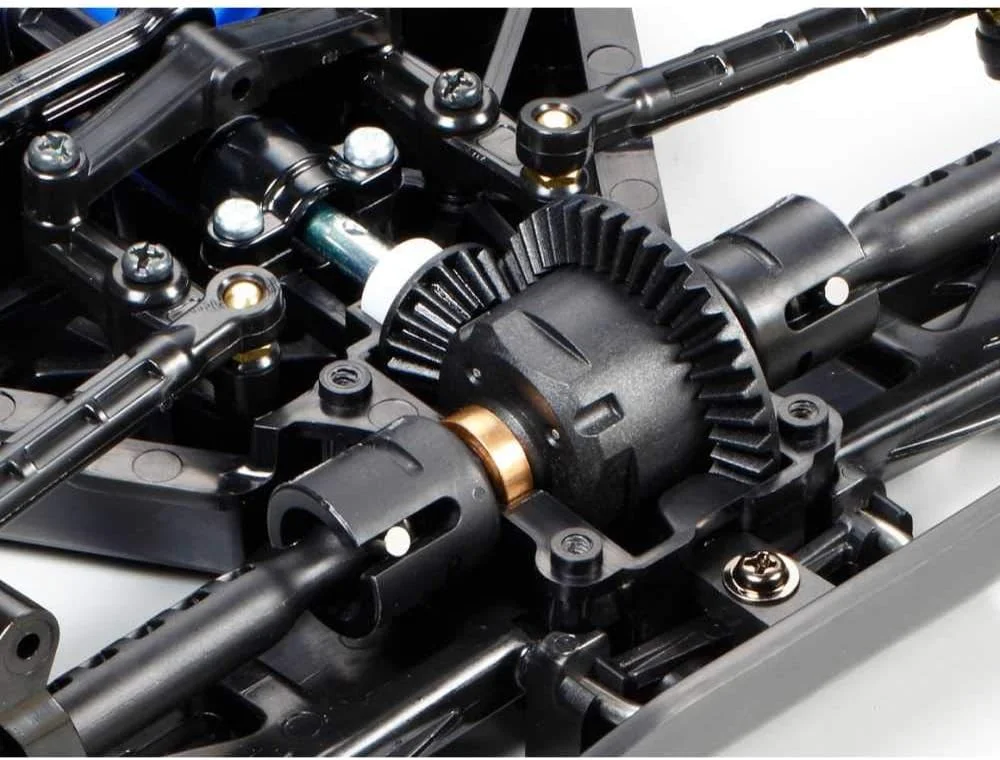 مدل ماشین مسابقه ای از نوع باگی، TAMIYA 1:10 RC Plasma Edge II (TT-02B) - ماشین کنترل از راه دور - مناسب برای مسابقات خارج از جاده - کیت ساخت - موتور الکتریکی - بدون رنگ - 58630