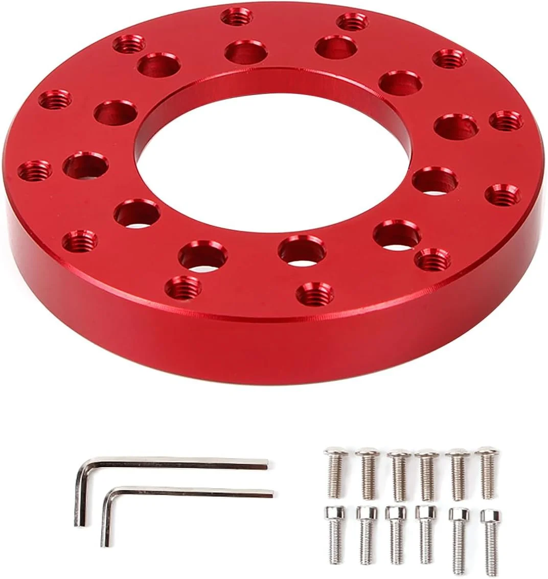 صفحه آداپتور فرمان 70 میلی‌متری لوازم جانبی اصلاح بازی اتومبیلرانی برای Logitech G27 G920 G923