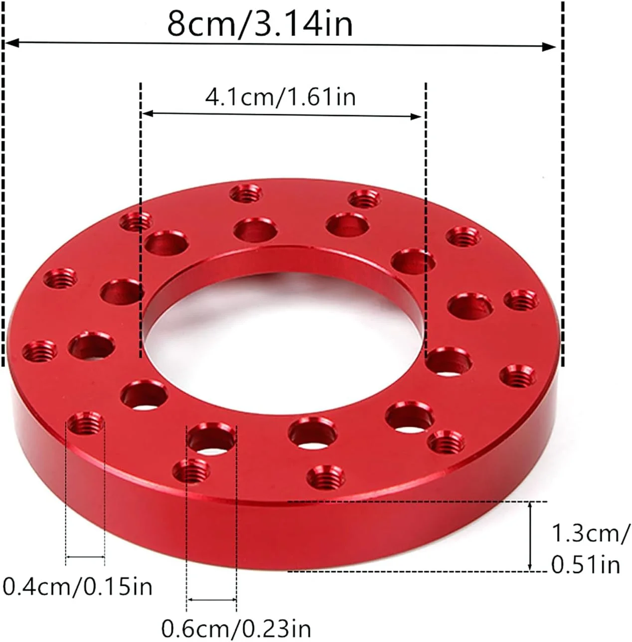 صفحه آداپتور فرمان 70 میلی‌متری لوازم جانبی اصلاح بازی اتومبیلرانی برای Logitech G27 G920 G923