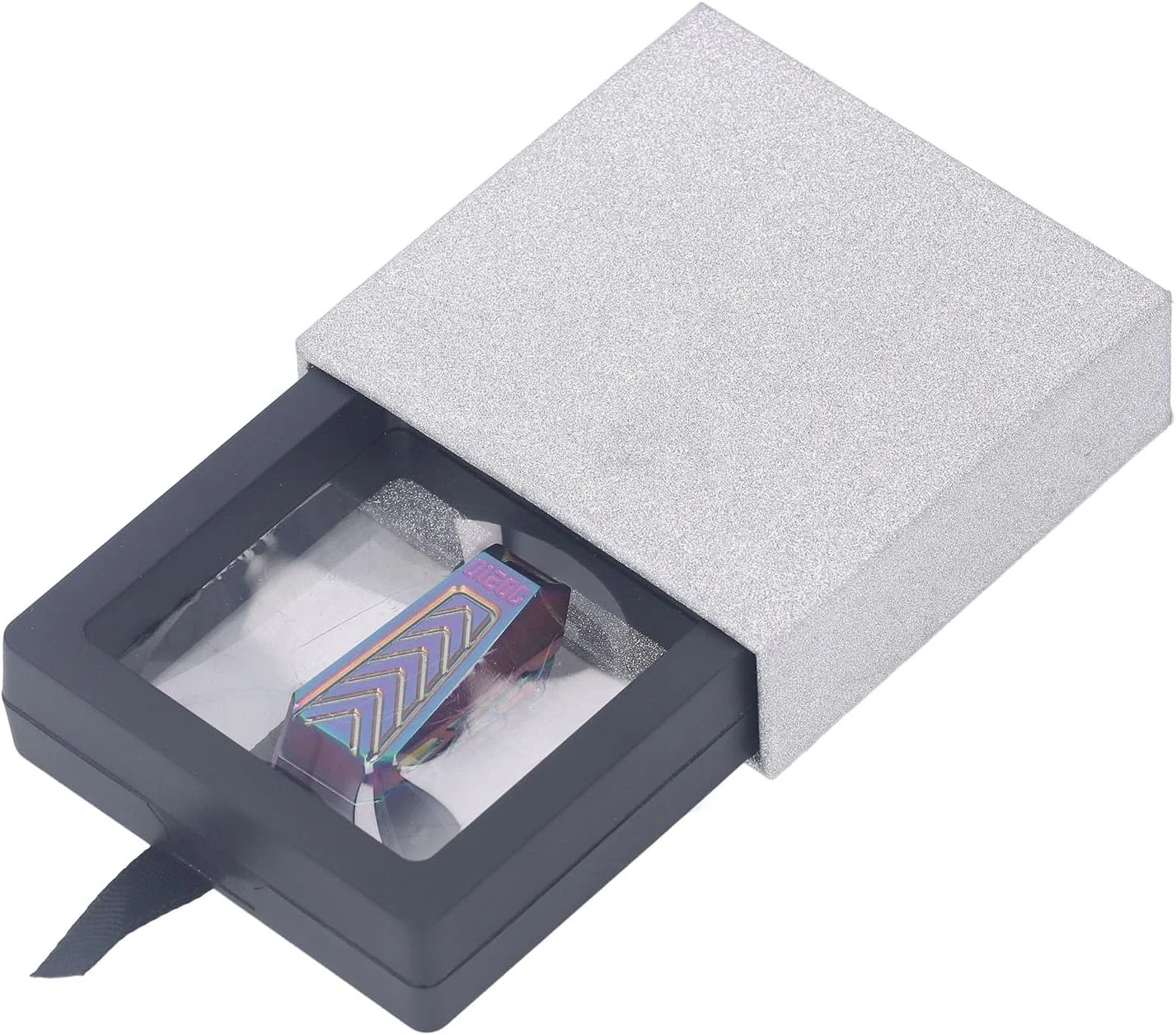 اسلایدر فشاری استیل ضد زنگ قابل حمل و جمع و جور برای کاهش استرس، مناسب برای بزرگسالان، عالی برای تسکین احساسات، مناسب برای دفتر، کلاس یا خانه (A)