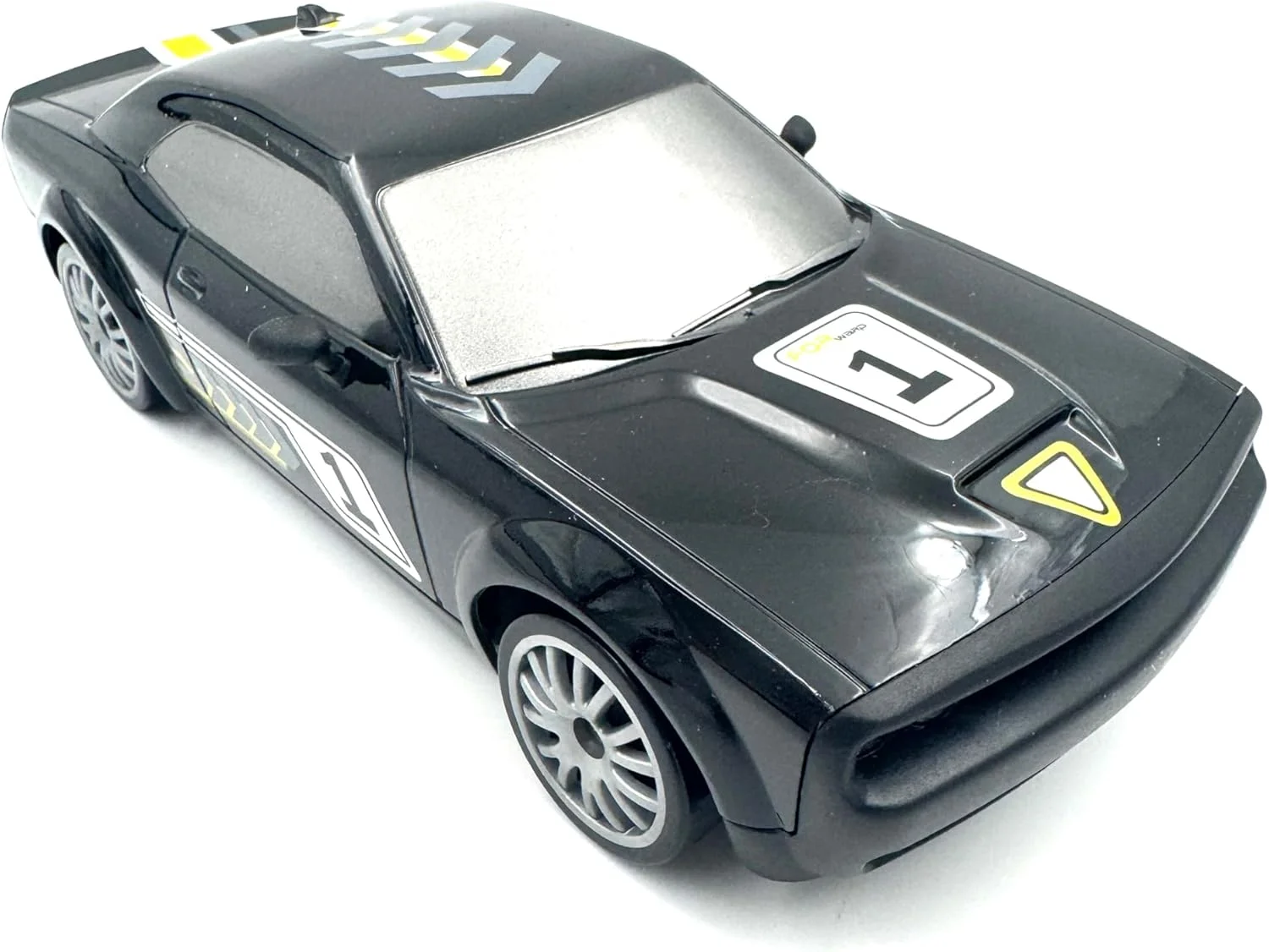 ماشین دریفت کنترلی کوچک MZtoyz KF27، چهار چرخ متحرک، ماشین پر سرعت، بهترین هدیه برای پسران (مشکی)