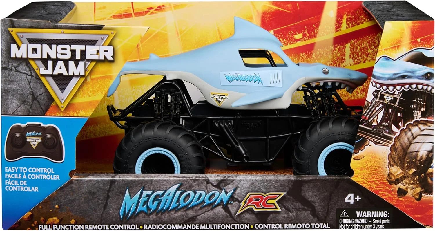 ماشین کنترلی مگالودون Monster Jam با مقیاس 1:24