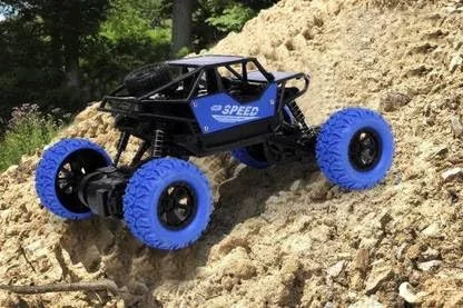 ماشین کنترلی کودکانه - کامیون صخره نورد 4x4 - وسیله نقلیه فلزی RC شارژی، بدنه چند رنگ، اسباب بازی عالی برای تعطیلات، هدیه تولد برای پسرانی که عاشق ماجراجویی هستند