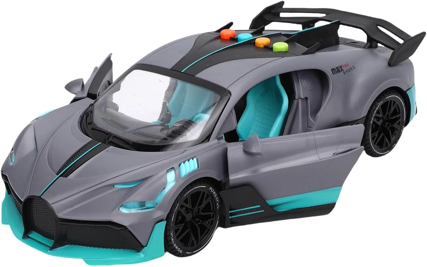 ماشین مسابقه ای اصطکاکی فاباتر، وسیله نقلیه محرک اینرسی با نور و موسیقی، طراحی مسابقه ای، اسباب بازی ایده آل برای بازی سرگرم کننده