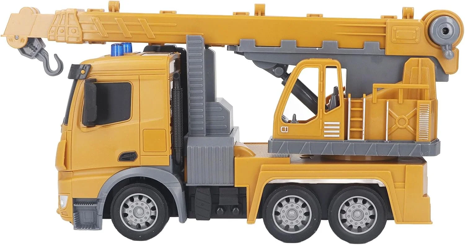 جرثقیل برجی کنترلی، اسباب بازی کنترلی، مدل مهندسی بالابر با بازوی گردان برای کودکان، مجموعه ساخت و ساز تعاملی